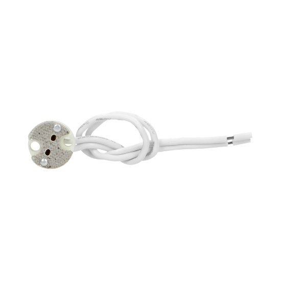 Picture of DULIE GX5.3 MR16,CERAMICA CU CABLU 15CM, 12V DC ,  SPOT, OR-OC-6172/GX5.3