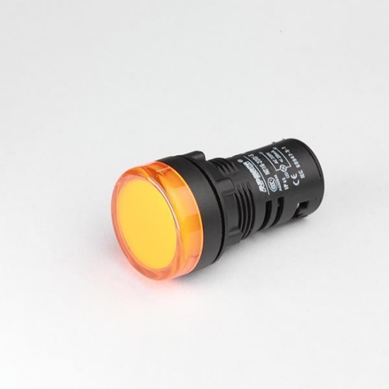 Imagine LAMPA SEMNAL FI22 CU LED 230VAC DISP GALBEN 02-535