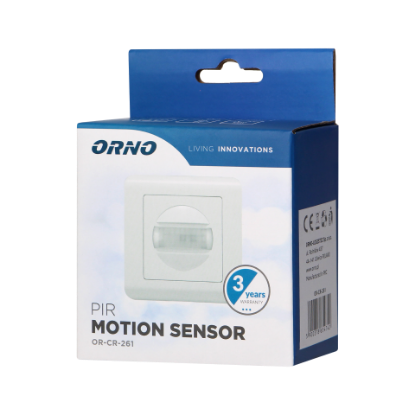 Imagine SENZOR MISCARE IR, 160 GR, ALB,3—2000LUX,10SEC-7 MIN,INCASTRAT,
