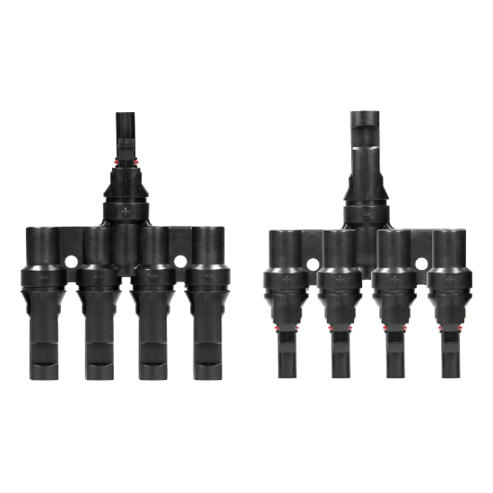 Imagine SPLITTER 4XMC4, TIP T PENTRU PANOURI FOTOVOLTAICE, 30A,1000VDC, 0KV, (1,5-6MM²), IP67, REZ.UV