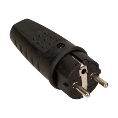 Picture of STECHER 2P+T 16A 250V  CAUCIUC IP44 OR-AE-1315