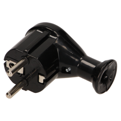Picture of STECHER 2P+T 16A 250V NEGRU WT-50/CZARNY