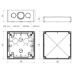 Imagine DOZA DERIV PT 126*126* 53MM IP66 KSK125KA