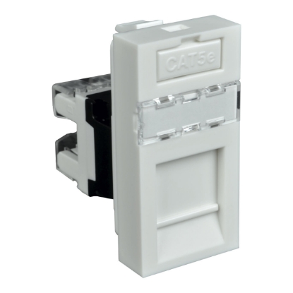 Picture of PRIZA MD 45X22.5 DATE ALBA RJ45 CAT5E UTP QD45X22.5-RJ-45HB