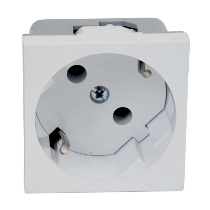 Picture of PRIZA ST MD 2P+E 16A 250V  ALBA QS 45X45_HB