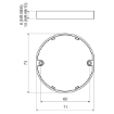 Imagine RAMA DE PRELUNGIRE 6MM PT DOZA ST( 10 BUC/SET) NR68/6ZB/10