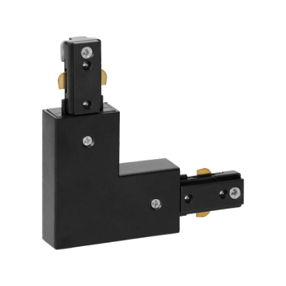 Picture of CONECTOR ALIMENTARE SINA SPOT, 2C/ , TIP L, 107/17MM, NEGRU, ALIAJ ALUMINIU,