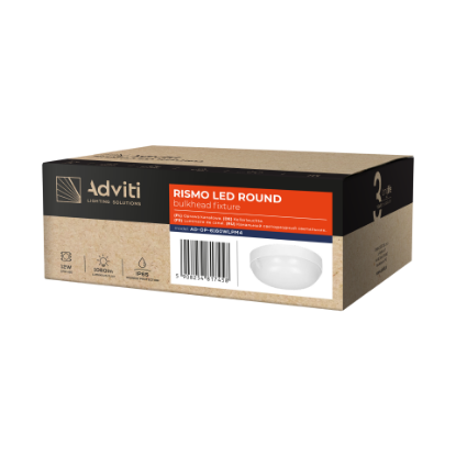 Imagine PLAFONIERAONIERA LED 12W, 4000K/1080LM, IP65, ALBA, PC ALB MAT,