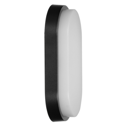 Picture of APLICA LED, 10W, 4000K/ 800LM, IP54, NEGRU, OVAL, NEFRYT LED,