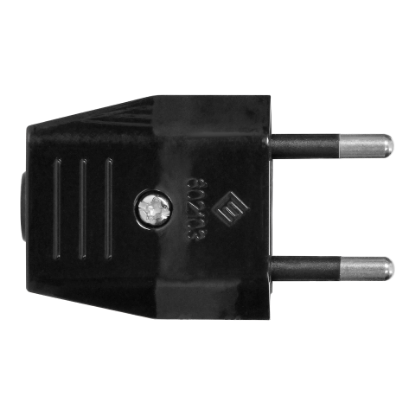 Picture of STECHER 2P 2.5A 250V PLAT,  NEGRU, OR-AE-1374/B