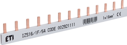 Imagine PIEPTENE 1P 54 PASI 100A PIN 16MMP 
IZS16/1F/54 (1M) - 1 METRU
