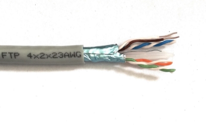 Picture of CABLU  FTP CAT 6      4*2*0.57  23AWG  - 500MHZ