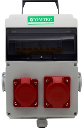 Picture of TABLOU SANTIER ECHIPAT T1*32A+T1*16A+M2*16A 10MD/IP55,  PF0019-05568