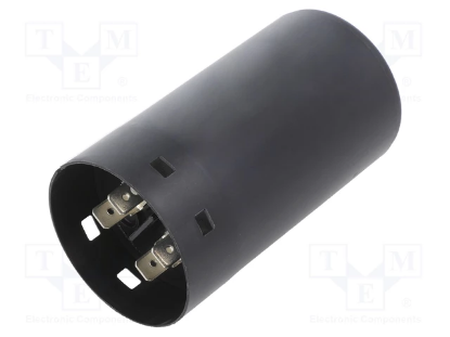 Picture of CONDENSATOR MOTOR, PORNIRE 130-156UF(140UF) 250VAC  4.12.80.3.420, TERMINAL 6.3MM