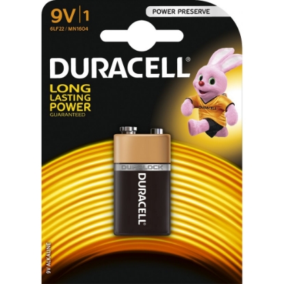 Picture of BATERIE  9V 6PL3146, MN1604,6FL22 BL1 DURACELL 012-043