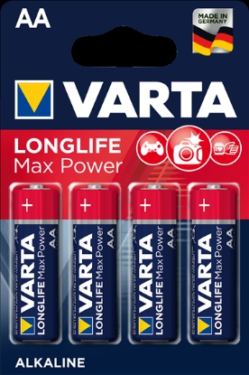 VARTA LONGLIFE POWER PILE ALCALINE AA / LR06 - 1.5V - BL4