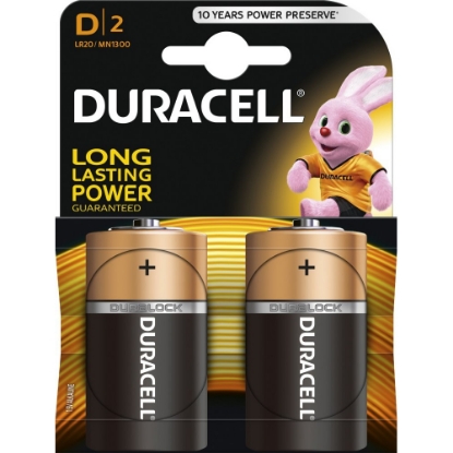 Picture of BATERIE D ALCALINA  LR20 MN1300 BL2 DURACELL 012-042