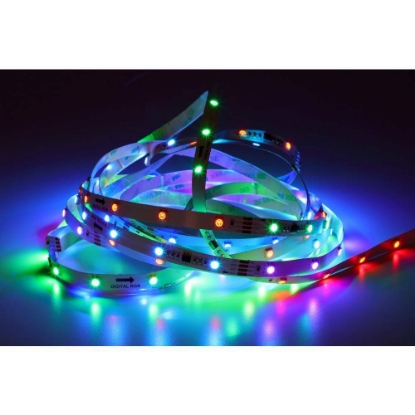 Picture of BANDA LED, 230VAC, LUMINA RGB DIGITAL, 3M 12W 270LM, 3M/ROLA,
