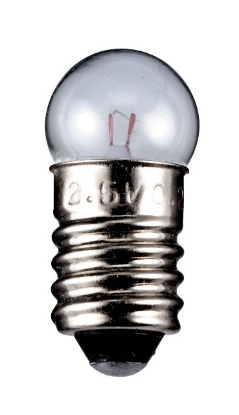 Picture of BEC INC E10   2.5V 0.3A GLOB L-3625-IND 9322