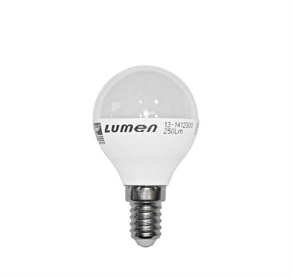 Picture of BEC LED E14 P45   6.0W  3000K/470LM 230V  SFERIC  MAT 13-1412600