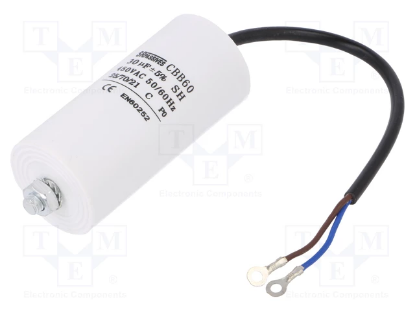 Picture of CONDENSATOR MOTOR, FUNCTIONARE  30UF 450VAC  CBB60G- 30/450,FIR+PAPUC M4
