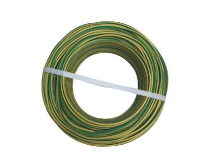 Imagine CONDUCTOR FY ( H07V-U ),  1.5 MMP, 100M / ROLA, VERDE - GALBEN