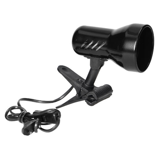 Imagine LAMPA BIROU E27 CU CLIPS 40W NEGRU, METAL/PLASTIC, DALLA