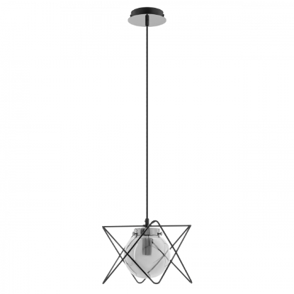 Imagine PENDUL 1*E14 40W CROM  METAL+STICLA CORRADO AD-LD