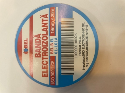 Picture of BANDA IZOLATOARE ALBA 20M*19MM  BEL01-101A