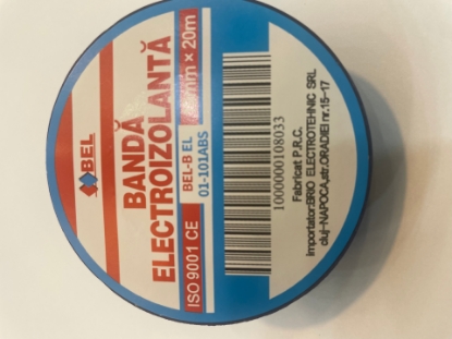 Picture of BANDA IZOLATOARE ALBASTRA 20M*19MM BEL01-101ABS