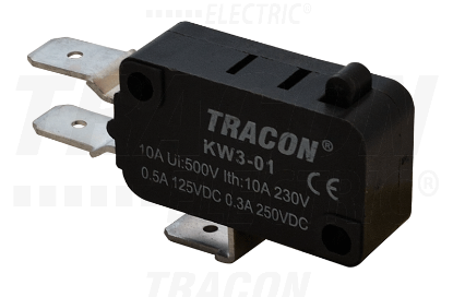Picture of MICRO INTR 10A/250V,TAMPON,PAPUCI,KW3-01