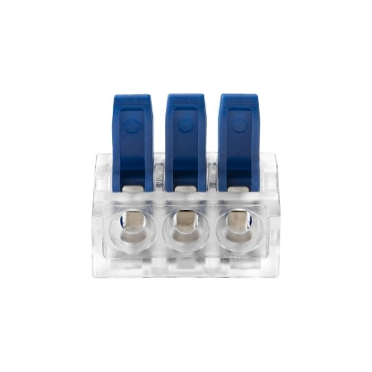Imagine BLOC TERMINAL  1P, 3G, =<4MMP -  6BUC/PG,  32A, COMPRESIE, ORNO ALBASTRU OR- OR