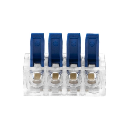 Imagine BLOC TERMINAL  1P, 4G, =<4MMP -   4BUC/BL,  32A, COMPRESIE, ORNO ALBASTRU