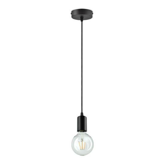 Imagine LAMPA SUSPENDATA BALBU, 1X60W, E27, NEGRU