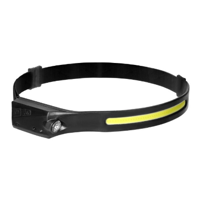 Picture of LANTERNA CU LED    350LM + 150LM, CAP, COB + XPE, 1200 MAH, USB-C
