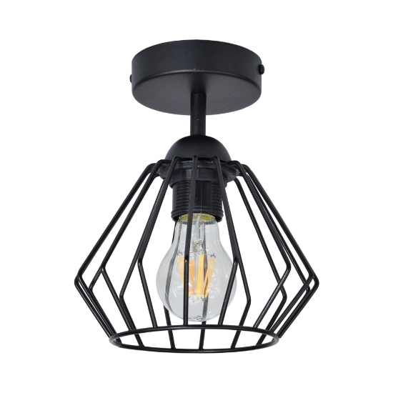 Imagine PENDUL 1*E27 60W NEGRU METAL  AD-LD