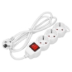 Picture of PRELUNGITOR  3PR(3*2P+E)+INTR, 10A, 1.5M, 3*1.0MMP,  ORNO