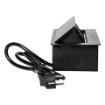 Picture of PRIZA MOBILIER, 2*2P+E, 2XUSB-A, CARCASA CU MARGINE PLATA, ÎNCARCATOR USB,CABLU 1.5