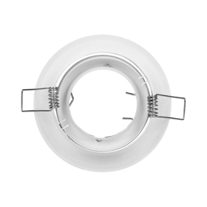 Picture of SPOT INCASTRAT 1*GU10, MR16, REGLABIL, MAX 50W, 230V, ALB, IP20, FI55MM