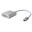 Imagine CONVERTOR SEMNAL  de la USB-C (USB3.1) TATA  la VGA mama.