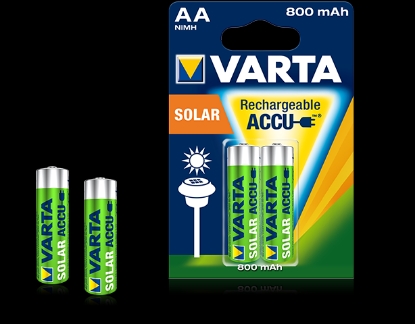 Picture of ACUMULATOR AA/HR6 1.2V   800MAH NI-MH BL2 LAMPI SOLARE VAR56736 012-027