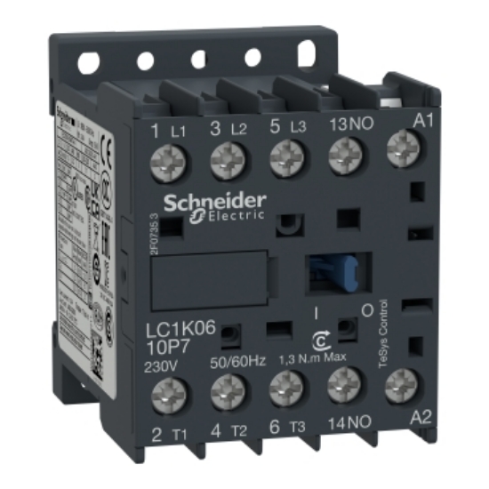 Imagine CONTACTOR   6A 3P 230VAC 1ND+0NI LC1K, 50HZ