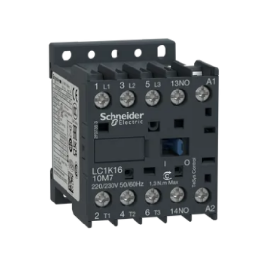 Picture of CONTACTOR  16A 3P  24VAC  1ND+0NI LC1K