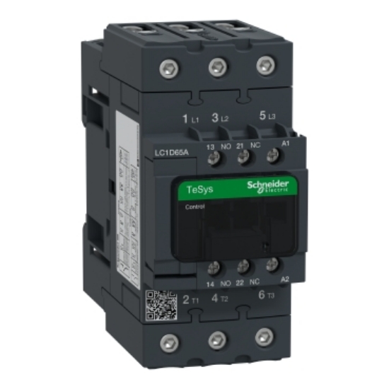 Picture of CONTACTOR  65A 3P 230VAC 1ND+1NI LC1D