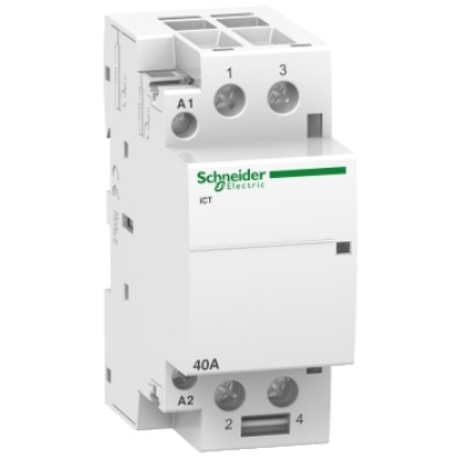 Picture of CONTACTOR MODULAR  40A, 2P, 2MD, 220-240VAC, 2ND+0NI, ICT A9C20842