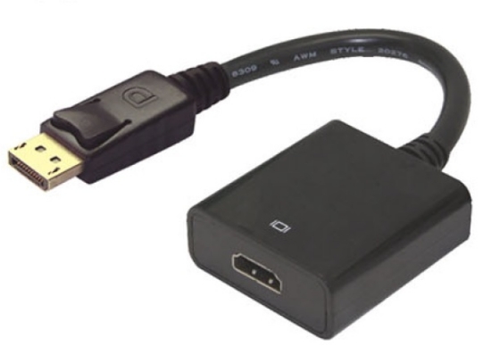 Imagine ADAPTOR (CONVERTOR) DISPLAYPORT TATA LA HDMI MAMA CABLU 20CM