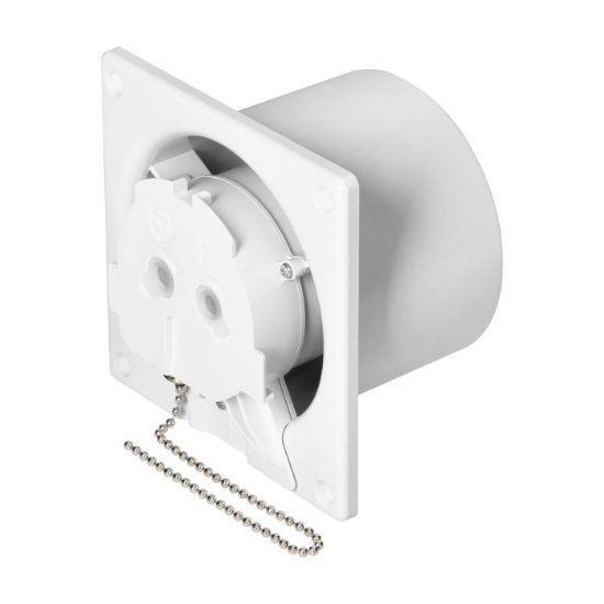 Imagine VENTILATOR FI 100MM FARA GRILA, INTRERUPATOR CU FIR, RULMENT CU BILE