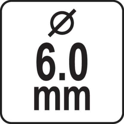 Imagine BURGHIU BETON  6*100 MM, VIDIA, YT-4363