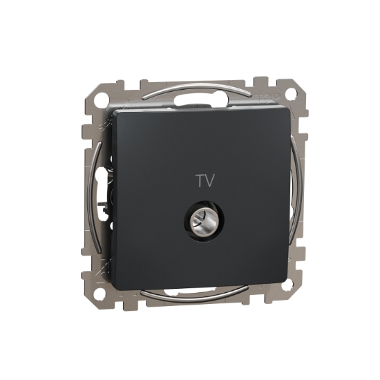 Imagine PRIZA ST TV CAPAT, ANTRACIT, 4DB, SEDNA SDD, F.RAMA