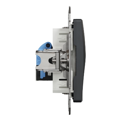 Imagine PRIZA ST DATE SIMPLA ANTRACIT CAT6 UTP SEDNA SDD, F.RAMA